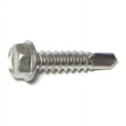 thumbnail image 1 of #12-14 x 1" 410 Stainless Steel Hex Washer Head Self-Drilling Screws, 1 of 1