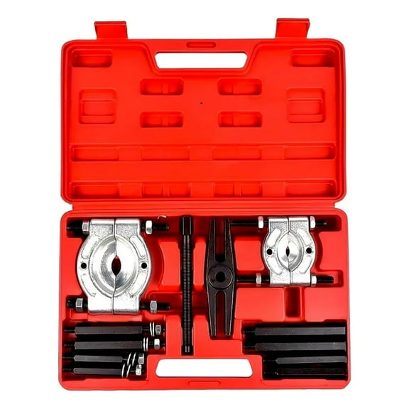 12/14Pcs Car Bearing Separator Set Bearing Removal Puller Tool Pinion Fly Wheel Hub Axle Splitter