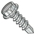 thumbnail image 1 of 12-14X3 Unslotted Indented Hex Washer Full Thread Self Drill Screw 410 Stainless Steel (Pack Qty 1,000) BC-1248KW410, 1 of 1