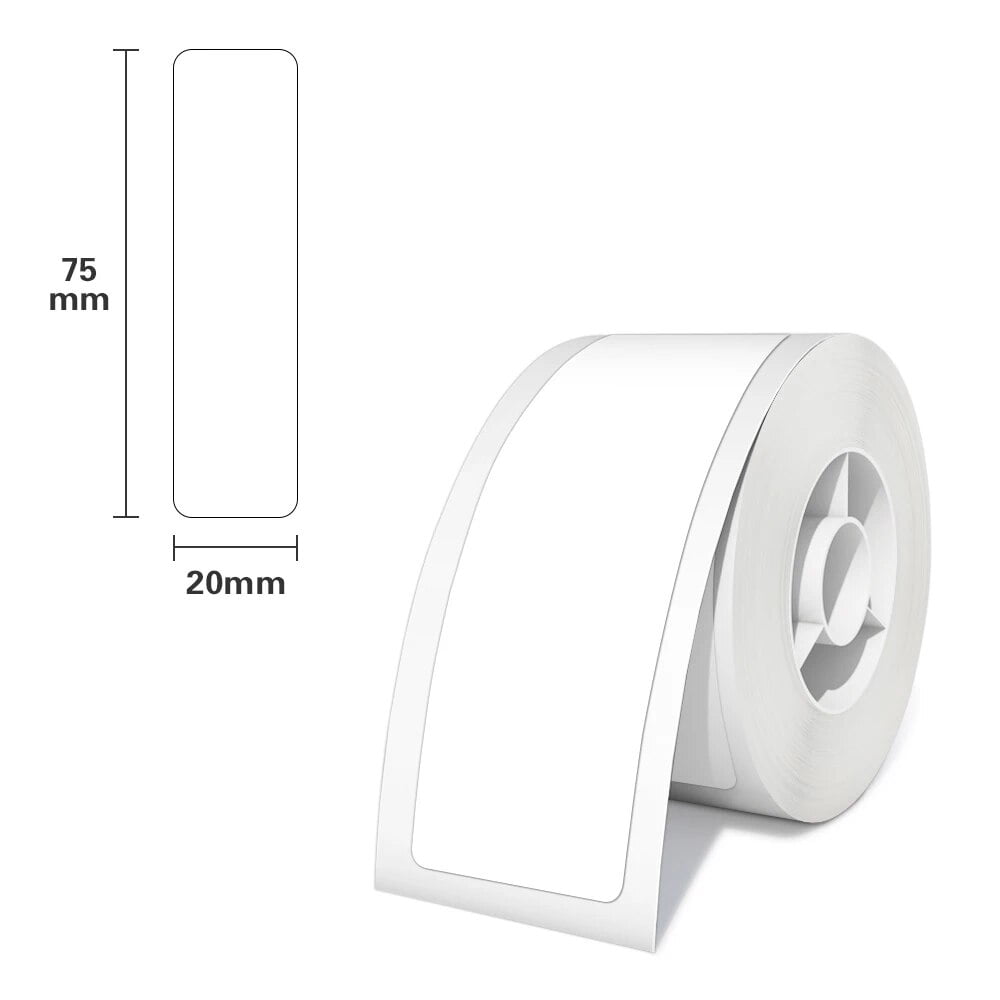 12/15/20/25mm Niimbot D101 Label Paper Bigger Size D101 Thermal Paper ...
