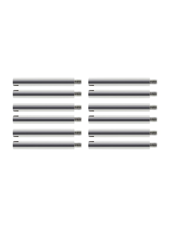 12 - 15.20MM SCREW, Silver, Compatible With 19MM ROLEX WATCH OYSTER WATCH BAND # 78350 WATCH S/STEEL