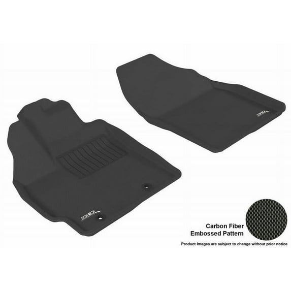 12-15 Toyota Prius/12-17 Prius V 3D MAXpider Floor Mats Kagu - Black