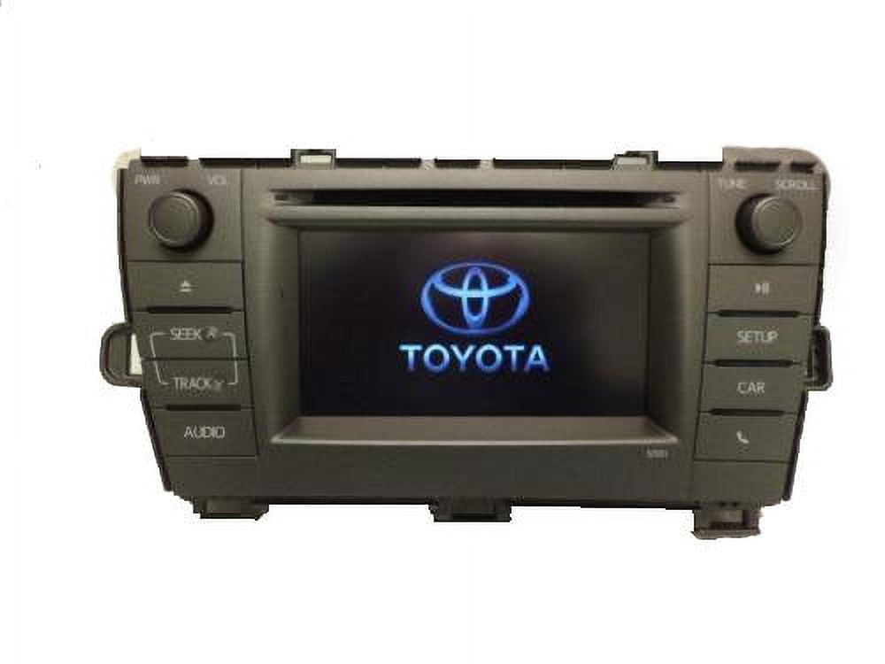 12-15 Toyota Prius Touch Screen Hd Xm Radio Cd Player 57032 Bluetooth