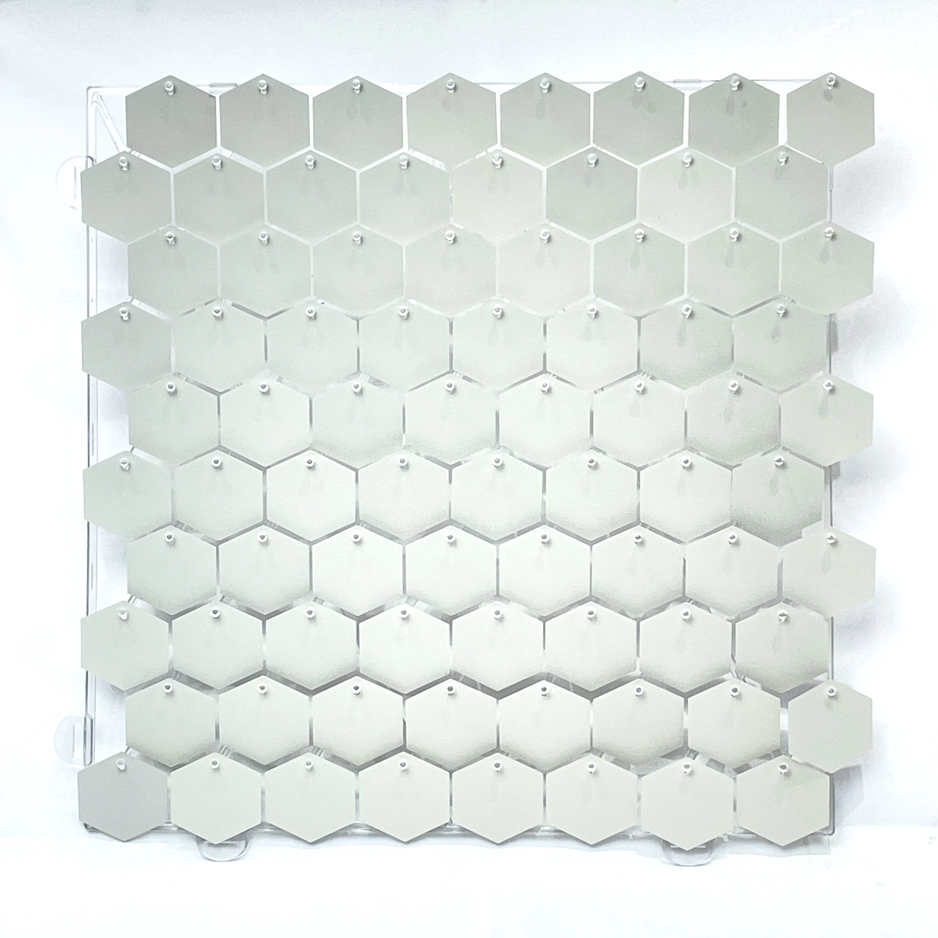 Hexagonal Backdrop 12/16/18pcs Hexagonal Sequin Backdrop Panels for Wedding Birthday Party ...