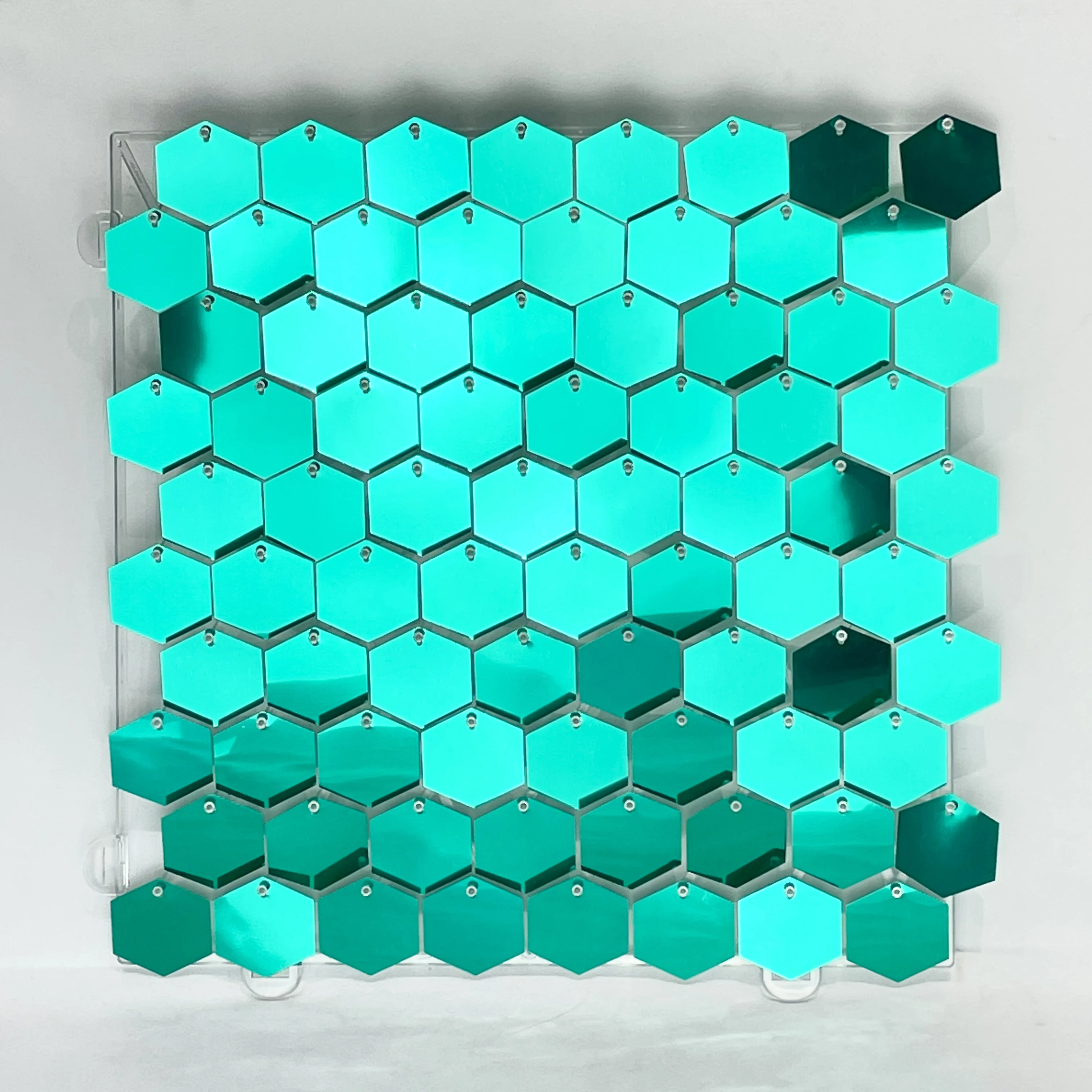 Hexagonal Backdrop 12/16/18pcs Hexagonal Sequin Backdrop Panels for Wedding Birthday Party ...