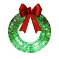 12/16/20inch Prelit Christmas Wreath Outdoor Christmas Wreath for