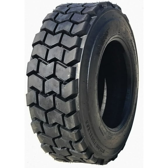 Horseshoe 12-16.5 16 PLY Skid Steer Loader Tubeless Tire w/Rim-Guard Super Duty H Load 12x16.5 305/70-16.5 NHS SKS4 T126