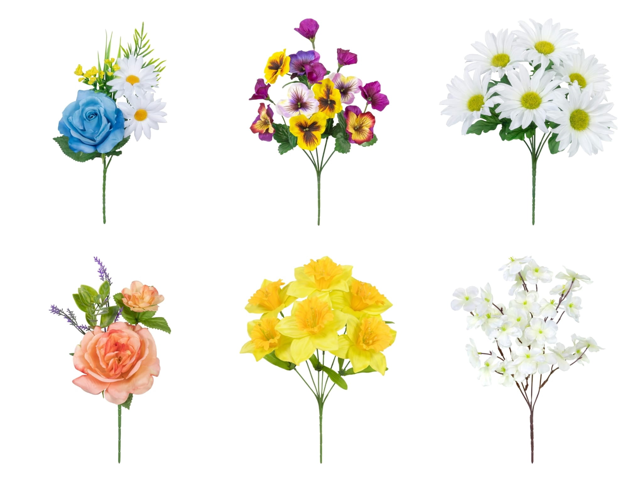 12"-16" Artificial Silk Traditional Assorted Spring Picks, by Mainstays