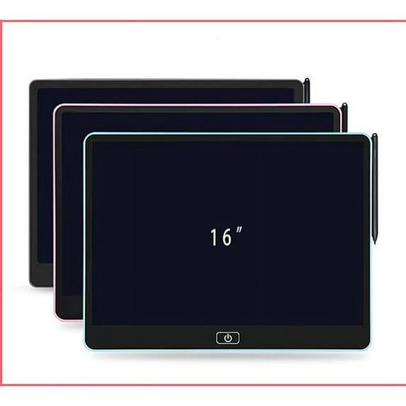 12"16" LCD Writing Tablet Electronic Drawing Notepad Doodle Board-Kids Office