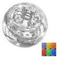 thumbnail image 1 of 12"/16" USB Powered Silver Mirror Disco Ball | Hanging Ring Design | Ideal for Disco Party, Nightclub & Bar Decoration, 1 of 8