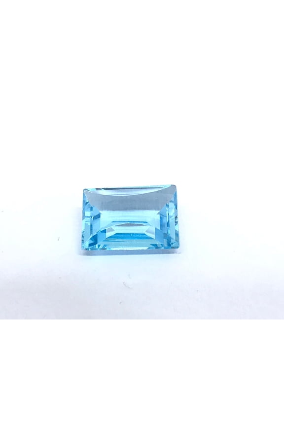 12/16 mm natural octagen shape blue topaz November birthstones