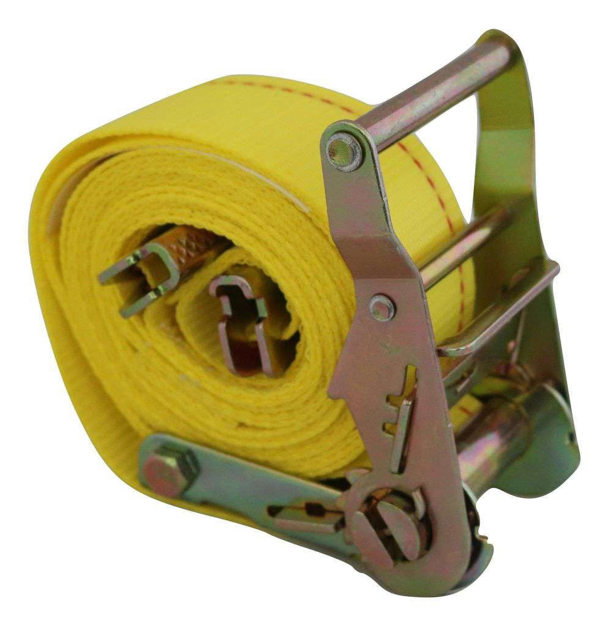 12, 16 or 20 Ft. Interior Van Ratchet Strap with 1/pc Spring 