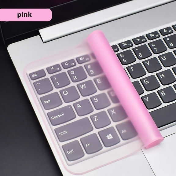 12-17 Inch Universal Laptop Keyboard Cover Protector Waterproof Dustproof Silicone Notebook Computer Keyboard Protective Film Blue-15-17 inch