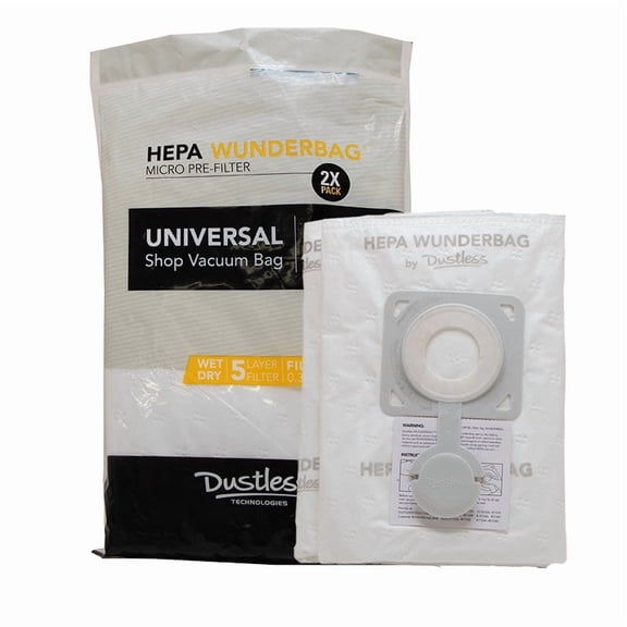 12-18 Gal HEPA WunderBag 2 pk