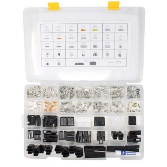 12-18 Gauge Professional Grade Electrical Connector Master Kit - 250 Piece