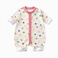 thumbnail image 1 of 12-18 Months Newborn Baby Boys And Girls Bodysuits Cute Cartoon Print Long Sleeved Bodysuits, 1 of 4