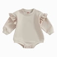 thumbnail image 1 of 12-18 Months Newborn Baby Girl Boy Sweatshirt Romper Long Sleeve Fall Winter Clothes, 1 of 6