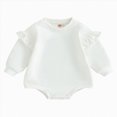 thumbnail image 1 of 12-18 Months Newborn Baby Girl Boy Sweatshirt Romper Long Sleeve Fall Winter Clothes, 1 of 6