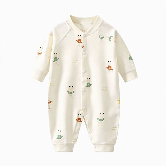 12-18 Months Newborn Infant One-Piece Jumpsuit Girls' Infant Dress With Long Sleeves For Crawling Clothes Baby Suit Red Rompers Baby Gift
