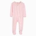 thumbnail image 1 of 12-18 Months Newborn Newborn Infant Baby Boys Girls Cotton Rompers Footed Pajamas Zipper Long Sleeve Sleeper Jumpsuit, 1 of 9
