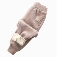 thumbnail image 1 of 12-18 Months Toddler Kids Fall Winter Sweatpants for Boys Fashion Casual Elastic Waist Drawstring Workout Long Pants Teen Boys Loose Comfy Active Pants with Pockets Size 3-12T,Brown, 1 of 5