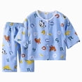 thumbnail image 1 of 12-18 Months Toddler Toddler Long Sleeve Sweater Blouse Pullover Sweatshirt Elastic Pants Warm Boys 2PCS Outfits Sweatsuits Dailywear Set 12-24 Months 2T 3T 4T 5T Gift Set, 1 of 5
