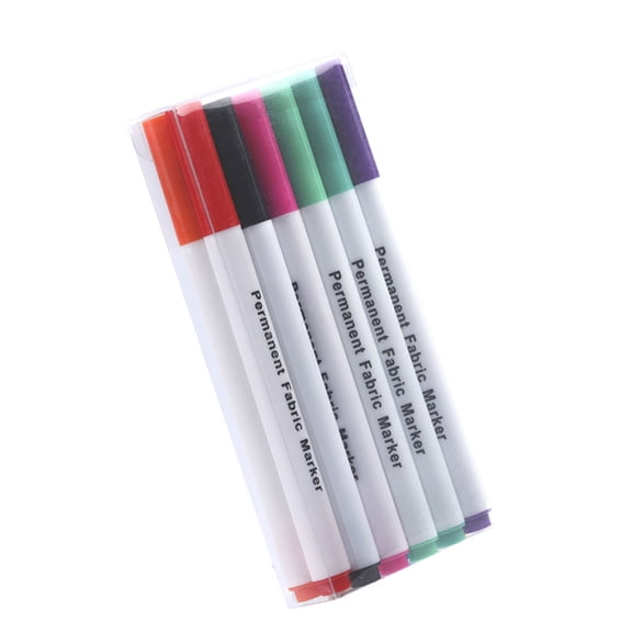 12/18Pcs Fabric Heat Transfer Markers 12/18 Color Iron On Transfer for Clothing Painting, Tshirt, Canvas Bag, Shoe, Hat