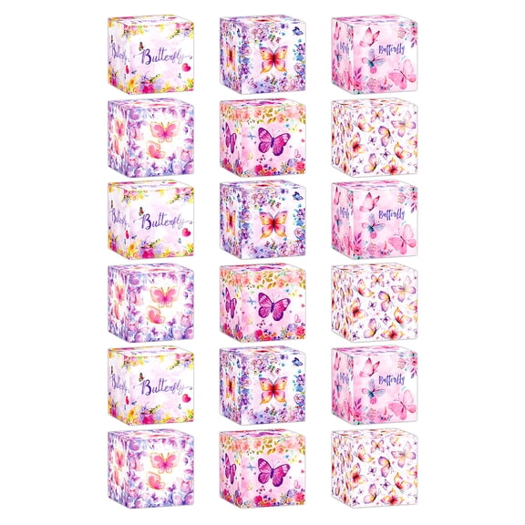 12/18Pieces Unique Butterfly Gift Boxes Portable Butterfly Gift Boxes For Enhancing Presentations At Celebration