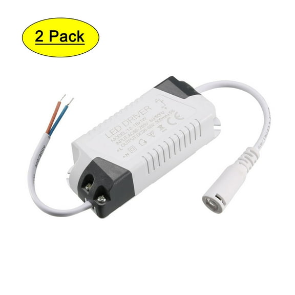 12-18W Constant Current 300mA High Power Driver DC Connector 2Pcs