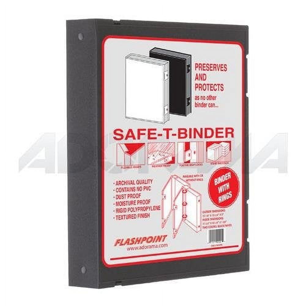 12.1x10.2" Archival Binder with Rings