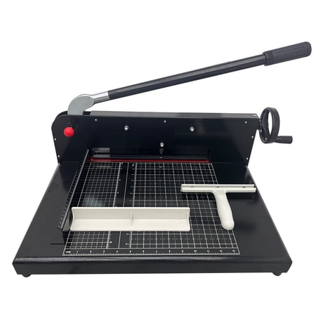 12.2" Manual Paper Cutter A4 Paper Cutting Machine with Gridlines and Safety Protection