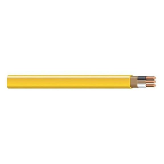 12/2 NM-B, Non-Metallic, Sheathed Cable, Residential Indoor Wire, Equivalent to (100Ft Cut)