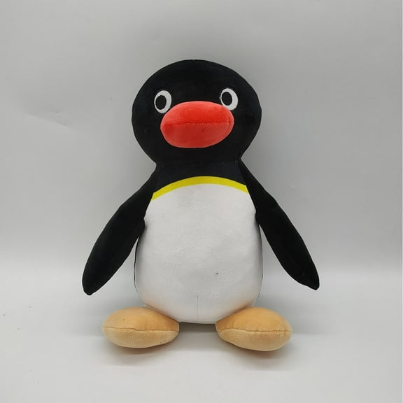 12.2 inch Brother Penguin Pingu Plush Toy Stuffed Animal Soft Figure Doll Kids Birthday Christmas Gift (32cm)