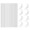 12/20 Silicone Invisible Clear Rings Size Adjuster Tighten Reducer ...