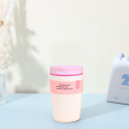 thumbnail image 1 of 12/20 oz Stainless Steel Vacuum Insulated Coffee Mug with Handle - Leak-proof Portable Travel Mug, Suitable for Car, Office, Home, Camping - Pink, White, Brown, and Blue Designs, Modern Beverage Cup, 1 of 30