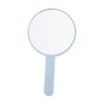 thumbnail image 1 of 12*21.5 round handle mirror handheld makeup mirror portable mirror travelblue, 1 of 5
