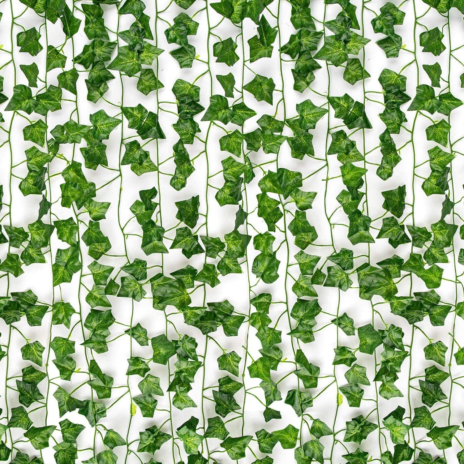 12/24/36 PcsEach 78.74 Artificial Ivy Garland Fake Leaf Plants Vine,  Flowers Hanging for Wedding Party Home Garden Kitchen Office Outdoor  Greenery