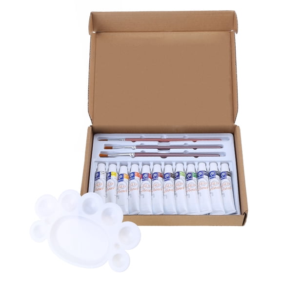 12/24 Color/set Ceramic Painting Pigment Paint Ceramic Painting Pigment Powder for Glass Cup Painting