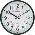 1224 Hour Clock Sweep Second Hand