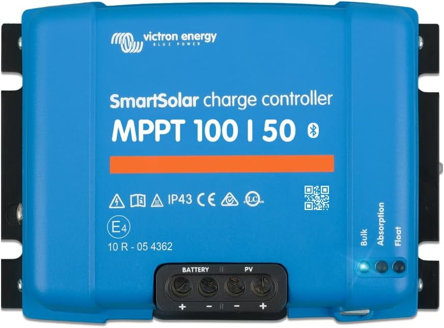 12/24-Volt , 50 amp , SmartSolar MPPT Solar Charge Controller ...