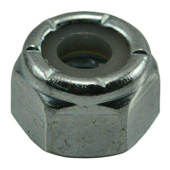 #12-24 Zinc Grade 2 Nylon Insert Lock Nuts (50 pcs.)