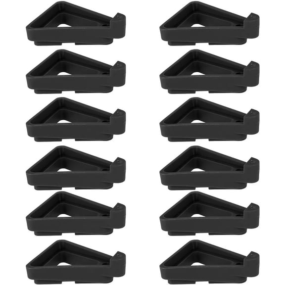 12/24Pcs Plant Flower Pot Feet Stand Invisible Triangle Risers Toes Lifters Indoor Outdoor Garden Supplies Plant Pot Base Tray
