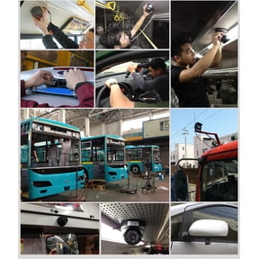 12-24V 4 Pin Heavy Duty Car Bus CCD Side View Color Camera 12 IR