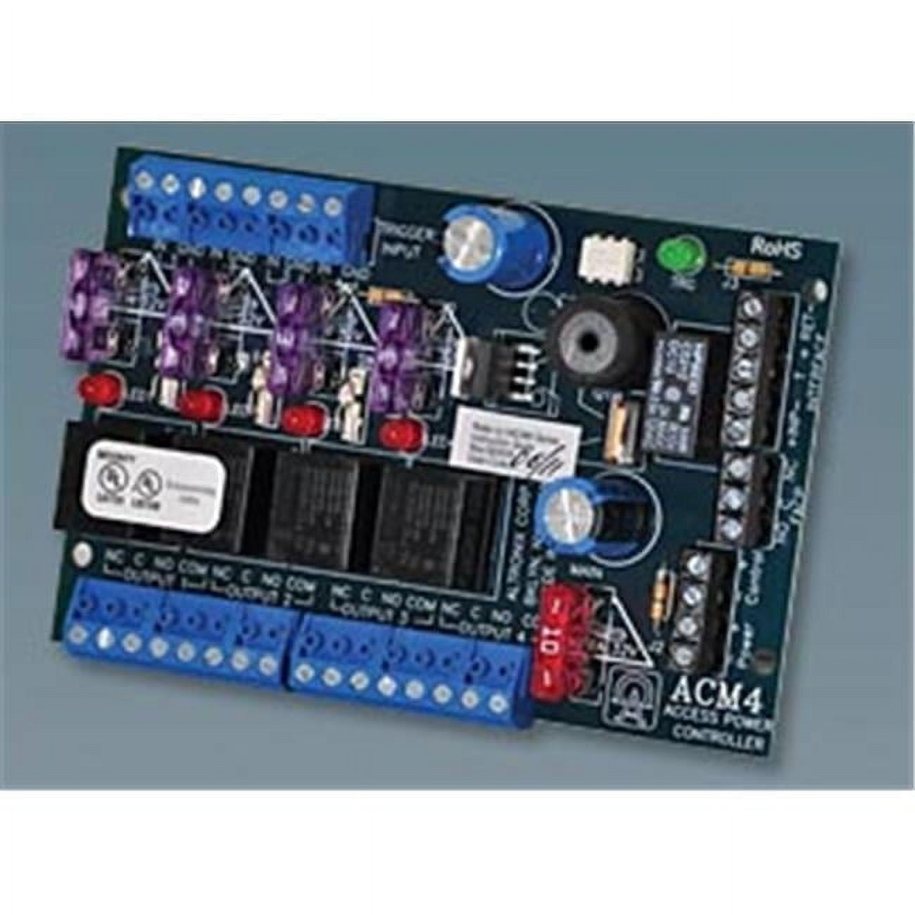 12-24V AC Or DC Four Fused Outputs Access Power Controller - Walmart.com