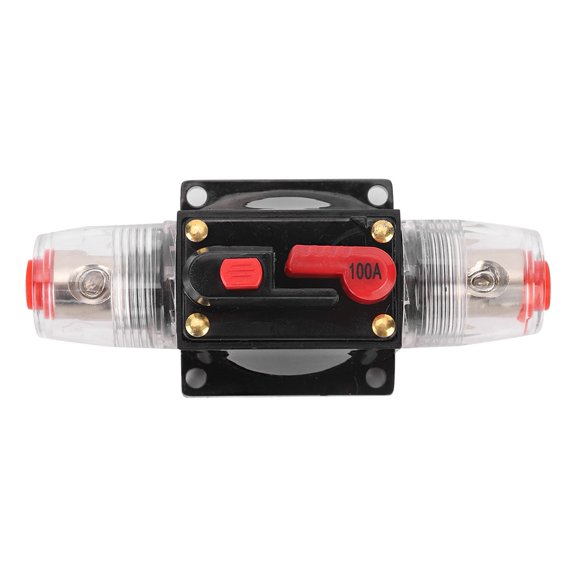 Neyseki 12-24V Car Audio Stereo Amplifier Reset Circuit Breaker Fuse Holder Car Accessories