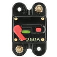 12?24V DC Circuit Breaker Fuse Inverter with Manul Reset for Car Audio