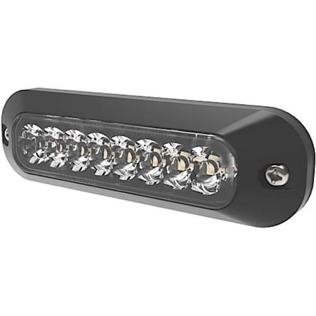12-24V Directional 8 LED Surface Mount, Red & White