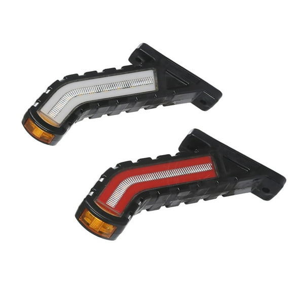 12-24V LED Truck Tail Lights - Waterproof, Shock Resistant, High