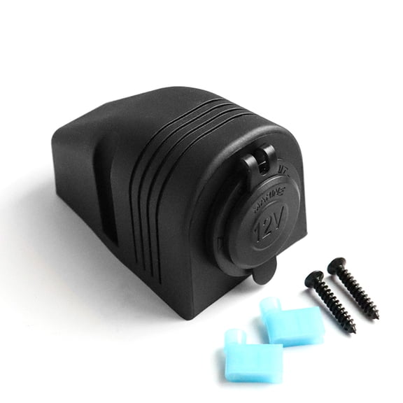 12/24V Outlet Car Cigarette Lighter Socket Tent Panel for Boat Caravan RV ATV Motorcycle Marine Power Adapter Connector