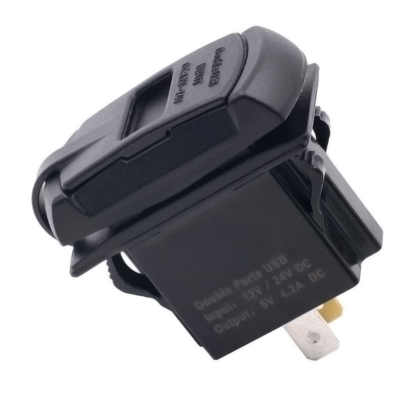 12 -24V USB Car Charger Volt Meter Motor Forward Reverse Switch